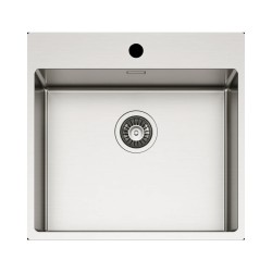 Νεροχύτης κουζίνας ανοξείδωτος COMPASS 500 Satinato ELLECI 54x51cm