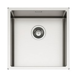 Νεροχύτης κουζίνας ανοξείδωτος ESPRIT 400 Satinato ELLECI 44x44cm