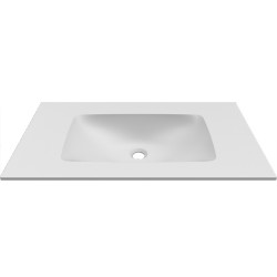Νιπτήρας επίπλου DECISO 100 White BDDEC100WH KARAG 100,5x46x12cm Νιπτήρας επίπλου DECISO 100 White BDDEC100WH KARAG 100,5x46x12cm
