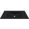 Νιπτήρας επίπλου DECISO 120 Black BDDEC120BK KARAG 120,5x46x12cm