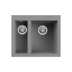 Νεροχύτης κουζίνας QUADRA 150 Titanium 73 ELLECI 59x50cm Νεροχύτης κουζίνας QUADRA 150 Titanium 73 ELLECI 59x50cm