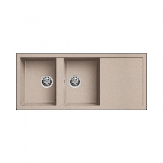 Νεροχύτης κουζίνας UNICO 500 Avena 51 ELLECI 116x50cm Νεροχύτης κουζίνας UNICO 500 Avena 51 ELLECI 116x50cm