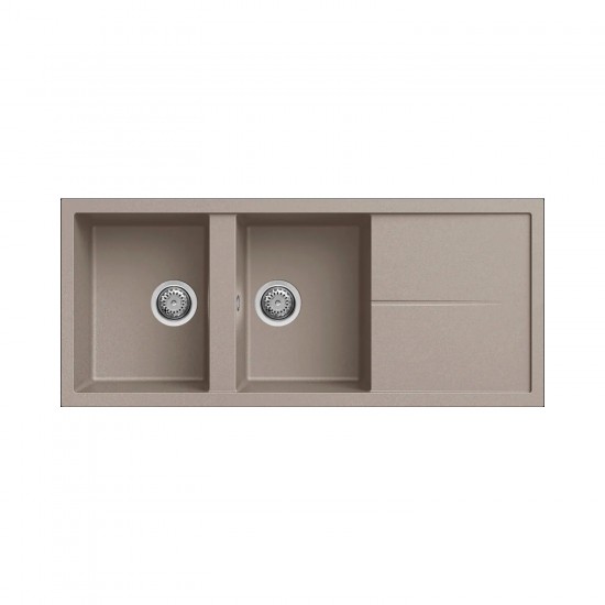 Νεροχύτης κουζίνας UNICO 500 Tortora 43 ELLECI 116x50cm