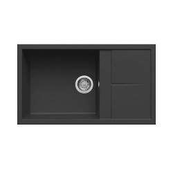 Νεροχύτης κουζίνας UNICO 410 Nero 40 ELLECI 86x50cm Νεροχύτης κουζίνας UNICO 410 Nero 40 ELLECI 86x50cm