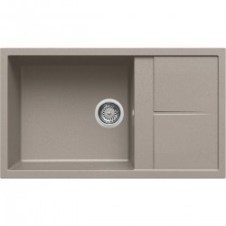 Νεροχύτης κουζίνας UNICO 410 Tortora 43 ELLECI 86x50cm Νεροχύτης κουζίνας UNICO 410 Tortora 43 ELLECI 86x50cm