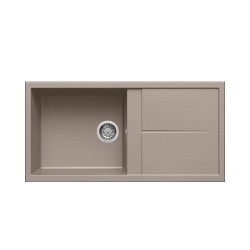 Νεροχύτης κουζίνας UNICO 480 Tortora 43 ELLECI 100x50cm Νεροχύτης κουζίνας UNICO 480 Tortora 43 ELLECI 100x50cm
