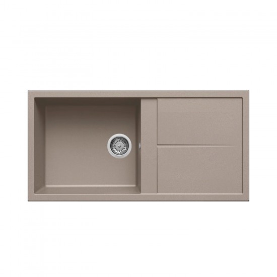 Νεροχύτης κουζίνας UNICO 480 Tortora 43 ELLECI 100x50cm Νεροχύτης κουζίνας UNICO 480 Tortora 43 ELLECI 100x50cm