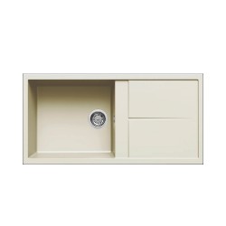 Νεροχύτης κουζίνας UNICO 480 Bianco Antico 62 ELLECI 100x50cm Νεροχύτης κουζίνας UNICO 480 Bianco Antico 62 ELLECI 100x50cm