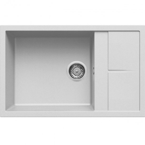 Νεροχύτης κουζίνας UNICO 310 Bianco 68 ELLECI 78x50cm Νεροχύτης κουζίνας UNICO 310 Bianco 68 ELLECI 78x50cm