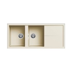 Νεροχύτης κουζίνας UNICO 500 Bianco Antico 62 ELLECI 116x50cm Νεροχύτης κουζίνας UNICO 500 Bianco Antico 62 ELLECI 116x50cm