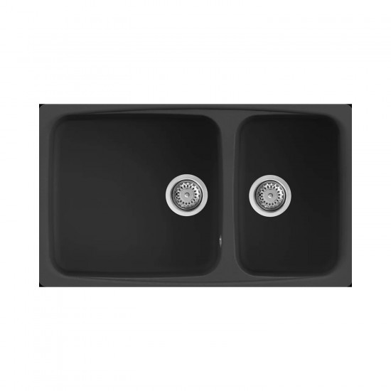 Νεροχύτης κουζίνας FOX 450 Nero 40 ELLECI 86,4x50,3cm Νεροχύτης κουζίνας FOX 450 Nero 40 ELLECI 86,4x50,3cm