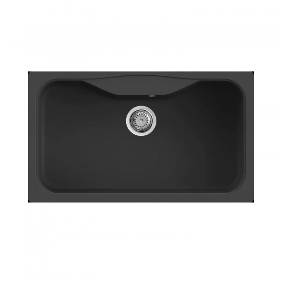 Νεροχύτης κουζίνας FOX 360 Nero 40 ELLECI 86,3x50,3cm Νεροχύτης κουζίνας FOX 360 Nero 40 ELLECI 86,3x50,3cm