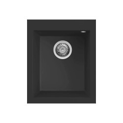 Νεροχύτης κουζίνας QUADRA 100 Nero 40 ELLECI 41x50cm Νεροχύτης κουζίνας QUADRA 100 Nero 40 ELLECI 41x50cm