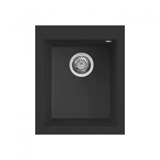 Νεροχύτης κουζίνας QUADRA 100 Nero 40 ELLECI 41x50cm Νεροχύτης κουζίνας QUADRA 100 Nero 40 ELLECI 41x50cm