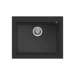 Νεροχύτης κουζίνας QUADRA 110 Nero 40 ELLECI 61x50cm Νεροχύτης κουζίνας QUADRA 110 Nero 40 ELLECI 61x50cm