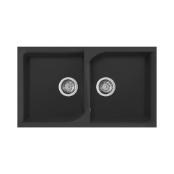 Νεροχύτης κουζίνας EGO 450 Nero 40 ELLECI 86x50cm Νεροχύτης κουζίνας EGO 450 Nero 40 ELLECI 86x50cm