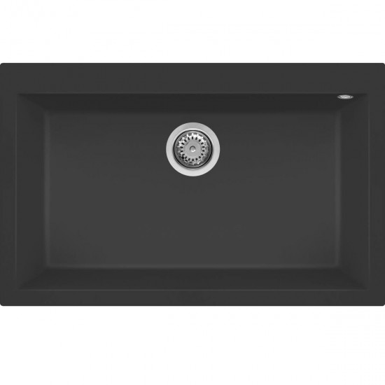 Νεροχύτης κουζίνας QUADRA 130 Nero 40 ELLECI 79x50cm Νεροχύτης κουζίνας QUADRA 130 Nero 40 ELLECI 79x50cm