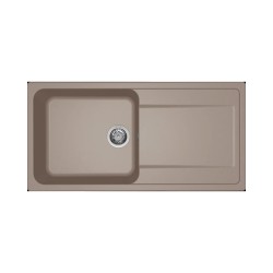 Νεροχύτης κουζίνας LIFE 480 Tortora 43 ELLECI 100x50cm Νεροχύτης κουζίνας LIFE 480 Tortora 43 ELLECI 100x50cm