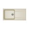 Νεροχύτης κουζίνας LIFE 480 Bianco Antico 62 ELLECI 100x50cm