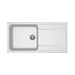 Νεροχύτης κουζίνας LIFE 480 Bianco 68 ELLECI 100x50cm Νεροχύτης κουζίνας LIFE 480 Bianco 68 ELLECI 100x50cm
