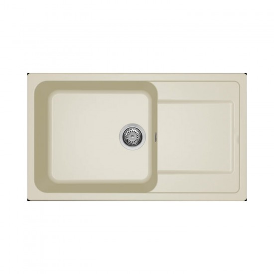 Νεροχύτης κουζίνας LIFE 410 Bianco Antico 62 ELLECI 86x50cm Νεροχύτης κουζίνας LIFE 410 Bianco Antico 62 ELLECI 86x50cm