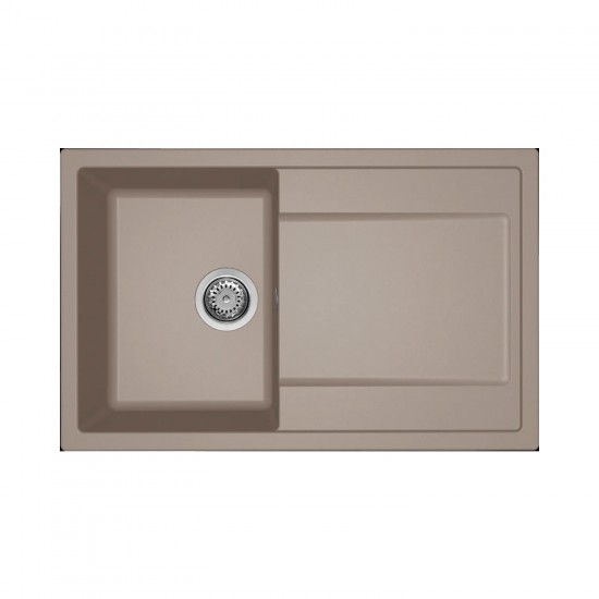 Νεροχύτης κουζίνας LIFE 300 Tortora 43 ELLECI 79x50cm