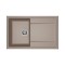 Νεροχύτης κουζίνας LIFE 300 Tortora 43 ELLECI 79x50cm