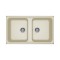 Νεροχύτης κουζίνας LIFE 450 Bianco Antico 62 ELLECI 86x50cm