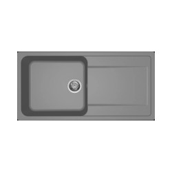 Νεροχύτης κουζίνας LIFE 480 Titanium 73 ELLECI 100x50cm Νεροχύτης κουζίνας LIFE 480 Titanium 73 ELLECI 100x50cm
