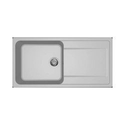 Νεροχύτης κουζίνας LIFE 480 Aluminium 79 ELLECI 100x50cm Νεροχύτης κουζίνας LIFE 480 Aluminium 79 ELLECI 100x50cm