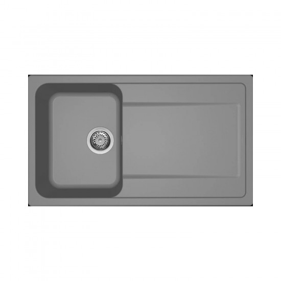 Νεροχύτης κουζίνας LIFE 400 Titanium 73 ELLECI 86x50cm Νεροχύτης κουζίνας LIFE 400 Titanium 73 ELLECI 86x50cm