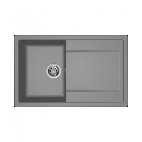 Νεροχύτης κουζίνας LIFE 300 Titanium 73 ELLECI 79x50cm Νεροχύτης κουζίνας LIFE 300 Titanium 73 ELLECI 79x50cm