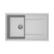 Νεροχύτης κουζίνας LIFE 300 Aluminium 79 ELLECI 79x50cm