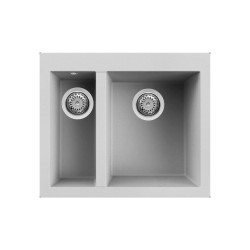 Νεροχύτης κουζίνας QUADRA 150 Aluminium 79 ELLECI 59x50cm Νεροχύτης κουζίνας QUADRA 150 Aluminium 79 ELLECI 59x50cm
