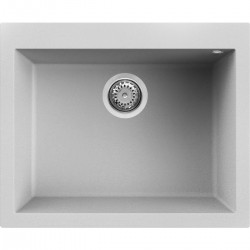 Νεροχύτης κουζίνας QUADRA 110 Aluminium 79 ELLECI 61x50cm Νεροχύτης κουζίνας QUADRA 110 Aluminium 79 ELLECI 61x50cm