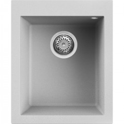 Νεροχύτης κουζίνας QUADRA 100 Aluminium 79 ELLECI 41x50cm Νεροχύτης κουζίνας QUADRA 100 Aluminium 79 ELLECI 41x50cm