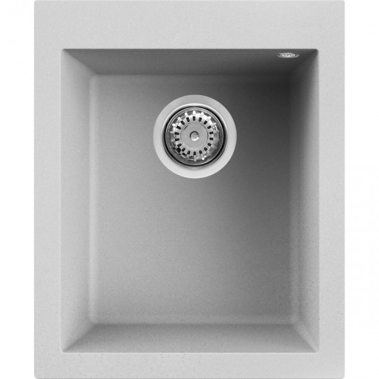 Νεροχύτης κουζίνας QUADRA 100 Aluminium 79 ELLECI 41x50cm Νεροχύτης κουζίνας QUADRA 100 Aluminium 79 ELLECI 41x50cm