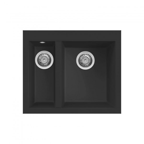 Νεροχύτης κουζίνας QUADRA 150 Nero 40 ELLECI 59x50cm Νεροχύτης κουζίνας QUADRA 150 Nero 40 ELLECI 59x50cm