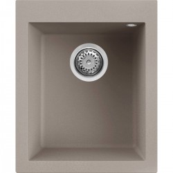 Νεροχύτης κουζίνας QUADRA 100 Tortora 43 ELLECI 41x50cm Νεροχύτης κουζίνας QUADRA 100 Tortora 43 ELLECI 41x50cm