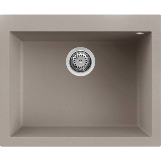 Νεροχύτης κουζίνας QUADRA 110 Tortora 43 ELLECI 61x50cm Νεροχύτης κουζίνας QUADRA 110 Tortora 43 ELLECI 61x50cm