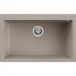 Νεροχύτης κουζίνας QUADRA 130 Tortora 43 ELLECI 79x50cm Νεροχύτης κουζίνας QUADRA 130 Tortora 43 ELLECI 79x50cm