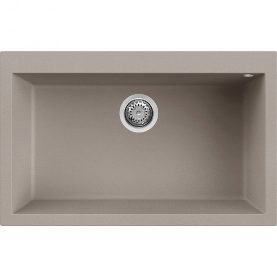 Νεροχύτης κουζίνας QUADRA 130 Tortora 43 ELLECI 79x50cm Νεροχύτης κουζίνας QUADRA 130 Tortora 43 ELLECI 79x50cm