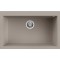 Νεροχύτης κουζίνας QUADRA 130 Tortora 43 ELLECI 79x50cm