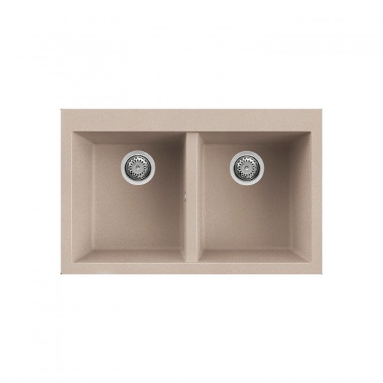 Νεροχύτης κουζίνας QUADRA 350 Avena 51 ELLECI 79x50cm Νεροχύτης κουζίνας QUADRA 350 Avena 51 ELLECI 79x50cm