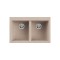 Νεροχύτης κουζίνας QUADRA 350 Avena 51 ELLECI 79x50cm