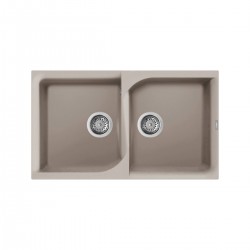 Νεροχύτης κουζίνας EGO 450 Tortora 43 ELLECI 86x50cm Νεροχύτης κουζίνας EGO 450 Tortora 43 ELLECI 86x50cm