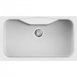 Νεροχύτης κουζίνας FOX 360 Bianco 68 ELLECI 86,3x50,3cm Νεροχύτης κουζίνας FOX 360 Bianco 68 ELLECI 86,3x50,3cm