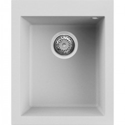 Νεροχύτης κουζίνας QUADRA 100 Bianco 68 ELLECI 41x50cm Νεροχύτης κουζίνας QUADRA 100 Bianco 68 ELLECI 41x50cm