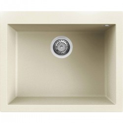 Νεροχύτης κουζίνας QUADRA 110 Bianco Antico 62 ELLECI 61x50cm Νεροχύτης κουζίνας QUADRA 110 Bianco Antico 62 ELLECI 61x50cm
