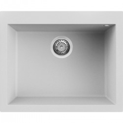 Νεροχύτης κουζίνας QUADRA 110 Bianco 68 ELLECI 61x50cm Νεροχύτης κουζίνας QUADRA 110 Bianco 68 ELLECI 61x50cm